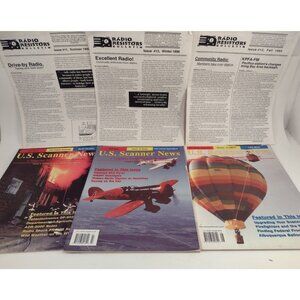 US Scanner News Magazine Radio Resistor Bulletin Shortwave Antenna Vintage 1996